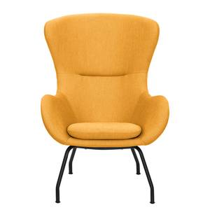 Fauteuil Levan Velours - Doré