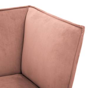 Fauteuil d'angle Dorado Velours - Rose vieilli