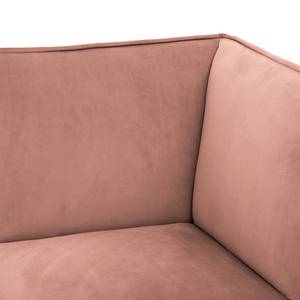 Fauteuil d'angle Dorado Velours - Rose vieilli