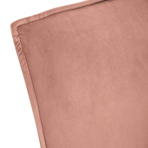 Fauteuil d'angle Dorado Velours - Rose vieilli