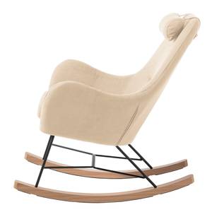 Rocking chair Harpster Tissu - Cachemire