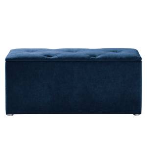 Bedkist Dogali velours - Donkerblauw