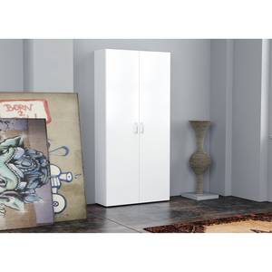 Schoenenkast Etanga Wit - Plaatmateriaal - 91 x 191 x 33 cm