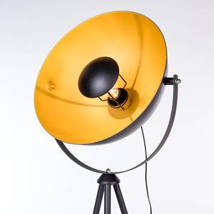 Lampadaire Chewy Fer - 1 ampoule - Noir