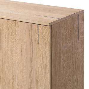 Dressoir Carper deels massief eikenhout/metaal - eikenhout/zwart