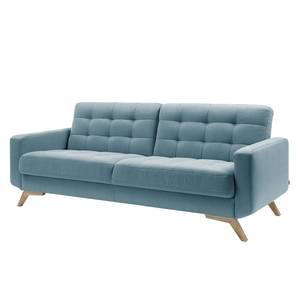 Schlafsofa Somoto Microfaser - Blaugrau