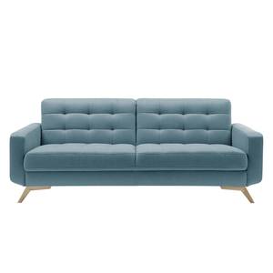 Schlafsofa Somoto Microfaser - Blaugrau