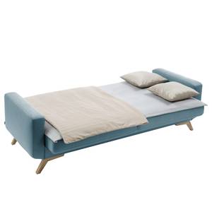 Schlafsofa Somoto Microfaser - Blaugrau