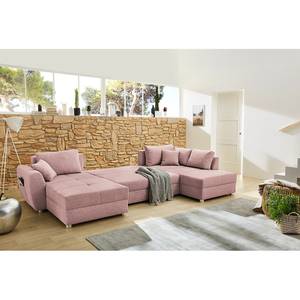 Wohnlandschaft Delicias Strukturstoff - Rosa