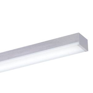 LED-plafondlamp Livonia aluminium - wit