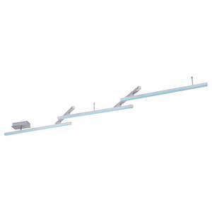 LED-plafondlamp Melby aluminium - zilverkleurig