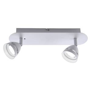 LED-plafondlamp Gemini ijzer - wit