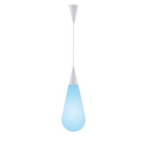 Suspension Tristan Verre / Fer - Blanc