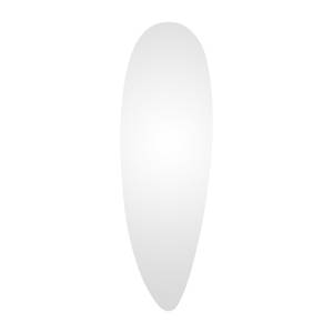 LED-Wandleuchte Tristan Glas - Weiß