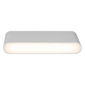 LED-Aussen-Wandleuchte Telesto Acrylglas / Aluminium - Weiß
