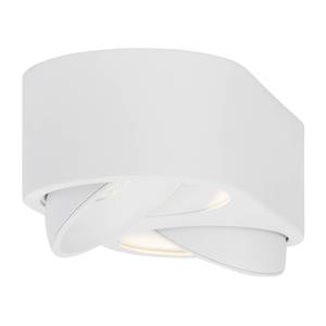 LED-Wandleuchte Leca Aluminium - Weiß