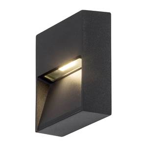 LED-Aussen-Wandleuchte Front Acrylglas / Aluminium - Anthrazit