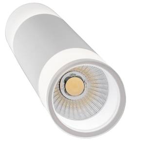 LED-Pendelleuchte Abby Acrylglas / Aluminium - Weiß