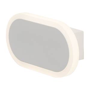LED-Wandleuchte Ric Acrylglas / Aluminium - Weiß