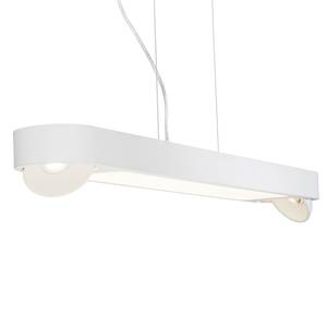 LED-Pendelleuchte Leca Acrylglas / Aluminium - Weiß