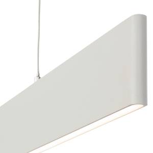 LED-Pendelleuchte Aura Kunststoff / Aluminium - Weiß