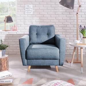 Fauteuil SOLA Tissu - Tissu Luba: Gris pigeon