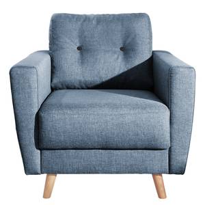 Fauteuil SOLA Tissu - Tissu Luba: Gris pigeon