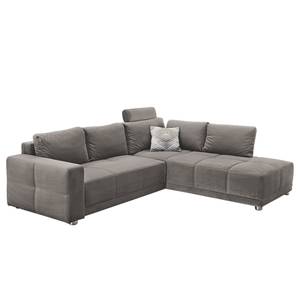 Ecksofa Nango II Samt - Taupe