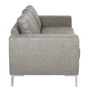 Sofa Fiesta I (2-Sitzer) Strukturstoff - Platin