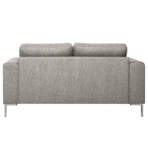 Sofa Fiesta I (2-Sitzer) Strukturstoff - Platin