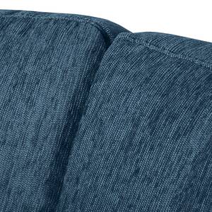 Sofa Fiesta I (2-Sitzer) Strukturstoff - Jeansblau
