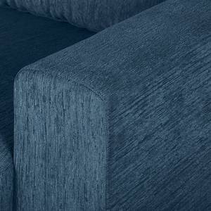 Sofa Fiesta I (2-Sitzer) Strukturstoff - Jeansblau