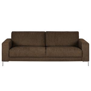 Sofa Fiesta I (3-Sitzer) Strukturstoff - Pepper