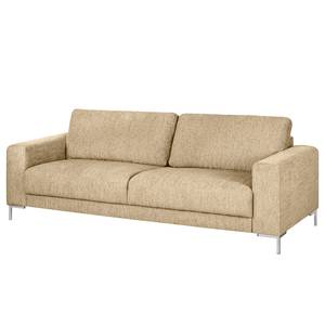 Sofa Fiesta I (3-Sitzer) Strukturstoff - Cappuccino