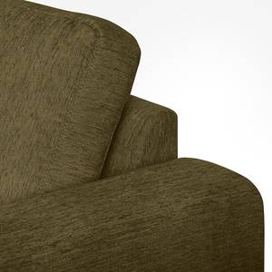 Fauteuil Fiesta I Structuurstof - Olijfgroen