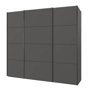 Schwebetürenschrank SKØP Grafit Dekor - 270 x 235 cm