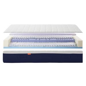 Omkeerbaar boxspringmatras Smood Select 90 x 200 cm - Blauw - 90 x 200cm