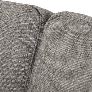 Ecksofa Fiesta I Strukturstoff - Platin - Longchair davorstehend links - Ohne Schlaffunktion