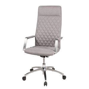 Chaise pivotante Larson Tissu / Gris