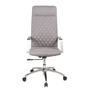 Chaise pivotante Larson Tissu / Gris