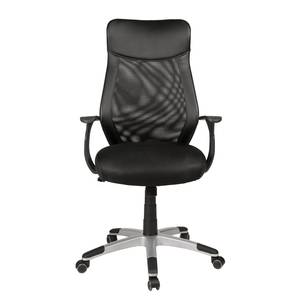 Fauteuil de bureau Niko Imitation cuir / Noir