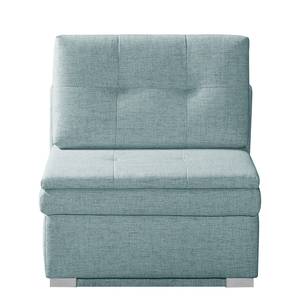 Fauteuil convertible Cattai Tissu structuré - Bleu pastel