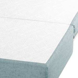 Fauteuil convertible Cattai Tissu structuré - Bleu pastel