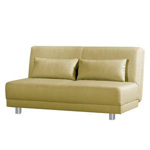 Schlafsofa Allora Strukturstoff - Pistaziengrün - Breite: 165 cm