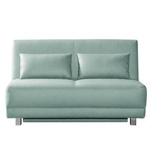 Schlafsofa Allora Strukturstoff - Mintgrau - Breite: 145 cm