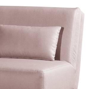 Schlafsofa Allora Strukturstoff - Hellrosa - Breite: 145 cm