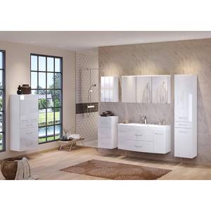 Meuble avec vasque Florida III Blanc brillant / Blanc