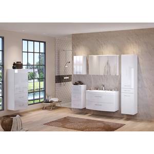 Meuble bas Florida II Blanc brillant / Blanc