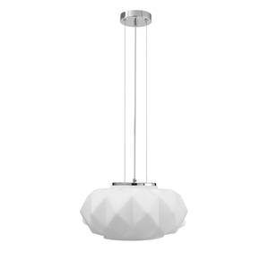 Hanglamp Terra glas/staal - 1 lichtbron