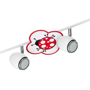 LED-plafondlamp Fly staal - 79 x 125 x 14 cm
